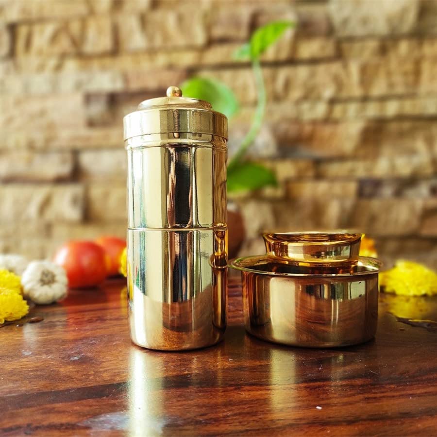 Brass Filter Coffee filter at Rs 390/piece, Brass Utensils in New Delhi