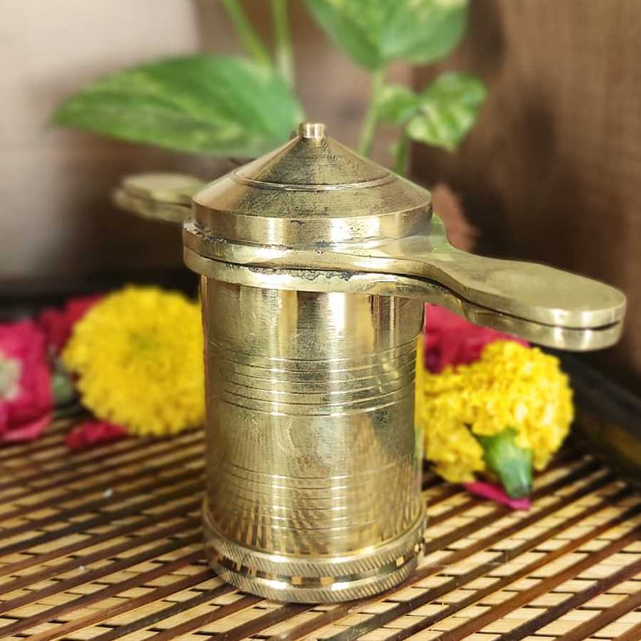 Traditional Brass Idiyappam Maker / Sevanazhi